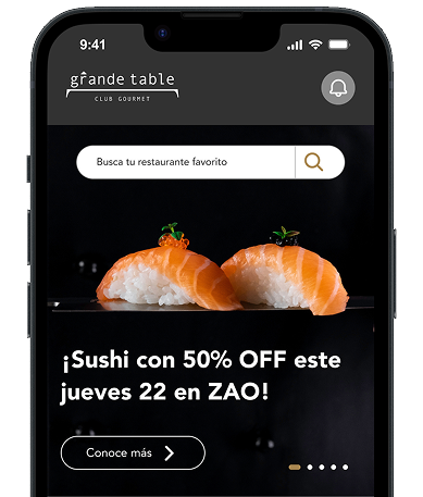 App Grande Table